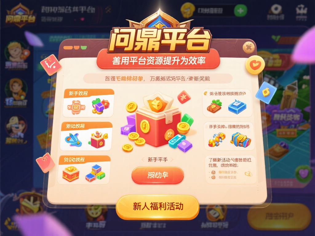 三、善用平台资源 提升游戏效率
问鼎娱乐平台通常